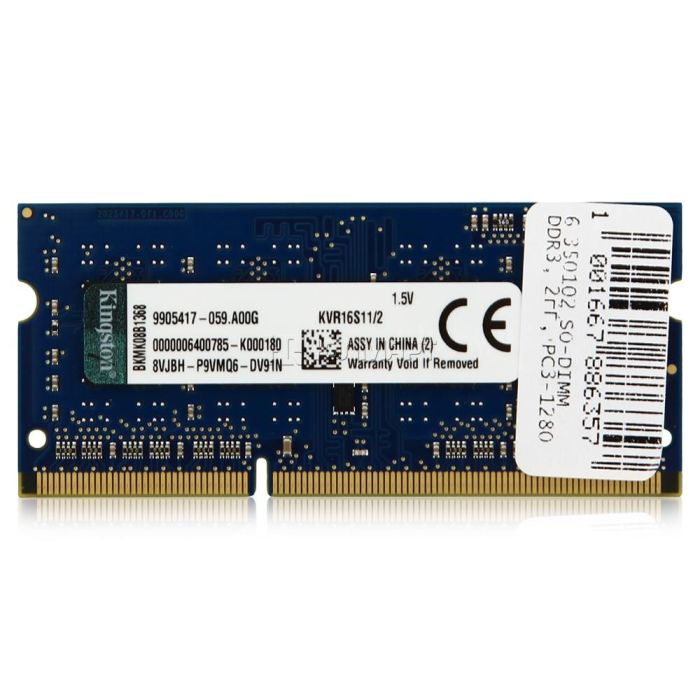 Оперативная память sodimm 4 Gb Kingston PC3L-12800s