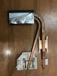 Трубка, радиатор охлаждение для компьютера Asus N53 N53jn N53jq N53jf N53jg N53jl  N53j N53sv с разбора
