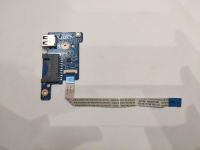 Плата расширения USB, с кардридером и кнопкой включения для Acer ES1-512, ES1-531 448.03709 c разбора