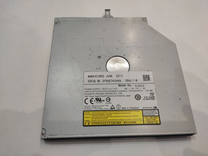 Оптический привод UJ8C2 Asus X550, без крышки