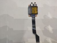 Плата расширения AUDIO и CARDREADER со шлейфом 12-pin 120 мм для ноутбука Lenovo G570, G575 (PIWG1 LS-6751P, PIWG2 NBX0000SN00)