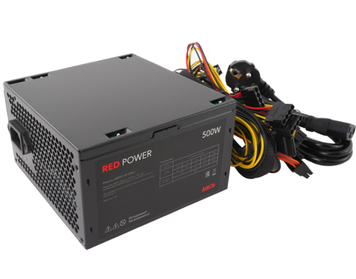Блок питания для ПК - Azerty RP-500V1 (500W) ATX