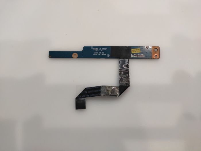 Кнопка включения на плате Lenovo Z560 Z565 LS-5754P