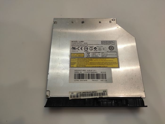 Оптический привод с крышкой заглушкой Lenovo Y570 привод не проверялся