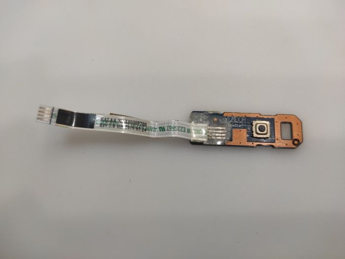 Кнопка включения на плате Toshiba L675 LS-6044P
