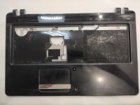 Верхняя часть корпуса (топкейс) Packard Bell LL1 B0403201S присуствуют следы оплавления, потертости, мелкие трещинки. Идет с тачпадом и платами для него, а так же сенсорной мультимедиа панелью