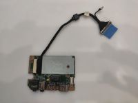 Дочерняя плата Packard Bell LL1 SJM52 Audio/B 6050A2294401 Плата с звуковыми разъемами и HDMI USB + шлейф подключения