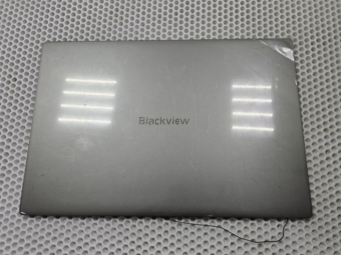 Крышка матрицы для Blackview AceBook 12 серая с антеннами wi-fi, металл