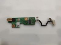 Кнопка включения на плате с разъемом для сабвуфера Asus N750J, N750JK, N750JV 60NB04N0-PS1010