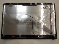 Крышка матрицы Sony VAIO VPCEL (PCG-71C12V) SGM604MQ24 черная с крышками заглушками петель