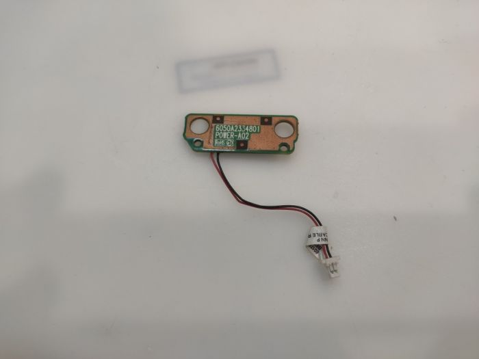 Плата с кнопкой включения для ноутбука Toshiba L650D 6050A2334801