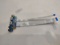 Дочерняя плата USB + audio со шлейфами 6-71-W95K8-D02 Dexp W950KL O113 (0808897)