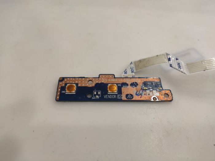 Плата кнопка включения Lenovo G550 LS-5081P с шлейфом
