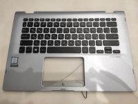 Верхняя часть корпуса (топкейс) Asus VivoBook Flip 14 TP412U TP412UA  без тачпада HQ20720442000 есть маленькая трещина на углу, клавиатура проверена