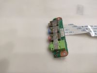 Дочерняя плата подключения Audio 3,5mm аудио разъемов 5.1 MSI MegaBook GT780 Series MS-1761 124K259306 с длинным шлейфом