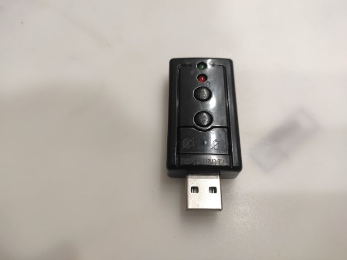 Звуковая карта USB "7.1 Channel Sound"