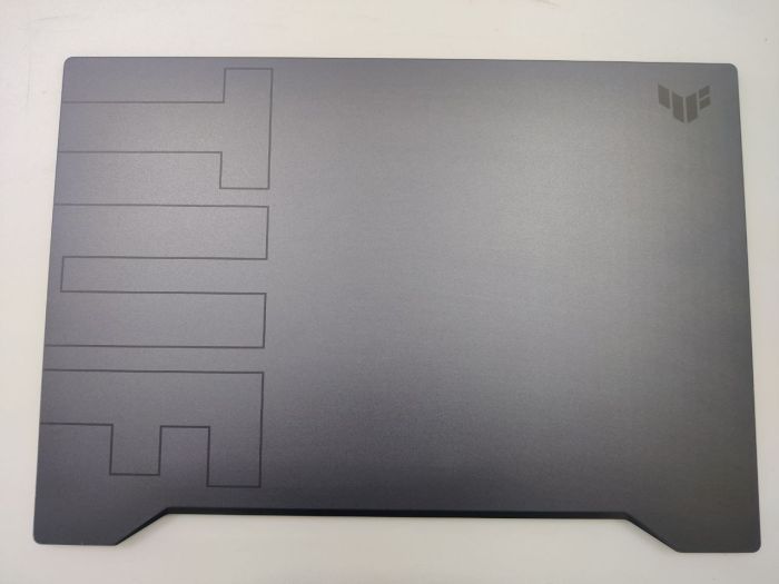 Крышка матрицы для ноутбука Asus FX516P металлическая, серая p/n: 13NR05X1AM0111 имеет потертости