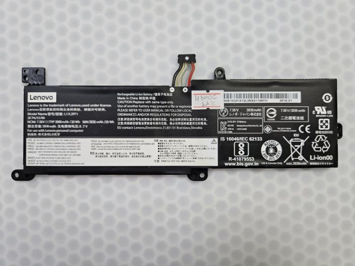 Аккумулятор L17L2PF1 для ноутбука Lenovo 330-15ARR бу, ориг, износ 22%