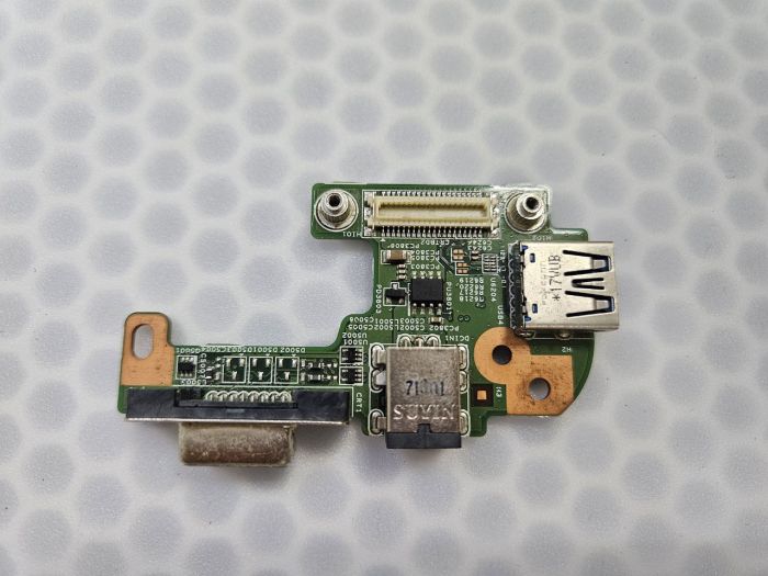 Дочерняя плата с USB, VGA и разъемом питания для DELL N5110 48.4ie06.011