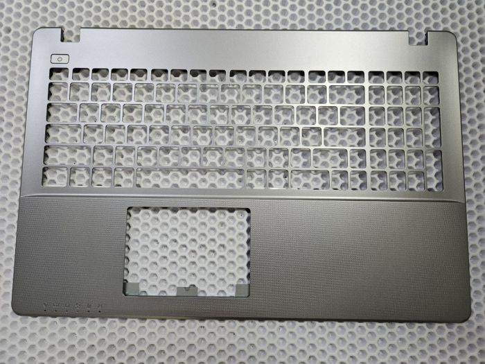 Верхняя часть корпуса (топкейс) для ноутбука Asus X550 серебро, без клавиатуры