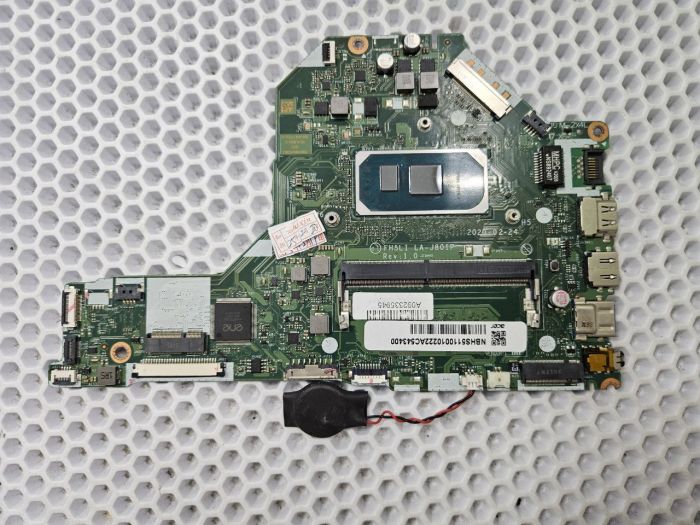 Материнская плата для ACER Aspire A315-56 SRGKF I3-1005G1 CPU 4GB RAM FH5LI LA-J801P