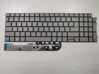 Клавиатура для Dell Inspiron 3511 5510 5515 3515 / Vostro 3515 5510 5515 7510 / Inspiron 16 Plus 7610 , 15 Plus 7510 серая с подсветкой