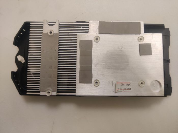Система охлаждения (радиатор) для видеокарты Kinology RX 580