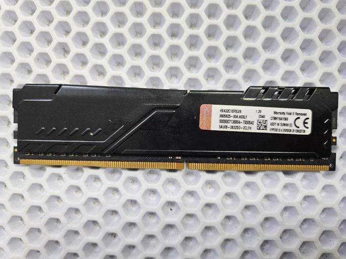 Оперативная память Kingston Fury DIMM DDR4 8Gb PC25600 3200MHz 1x8 ГБ (PCKFD4-8-3200)