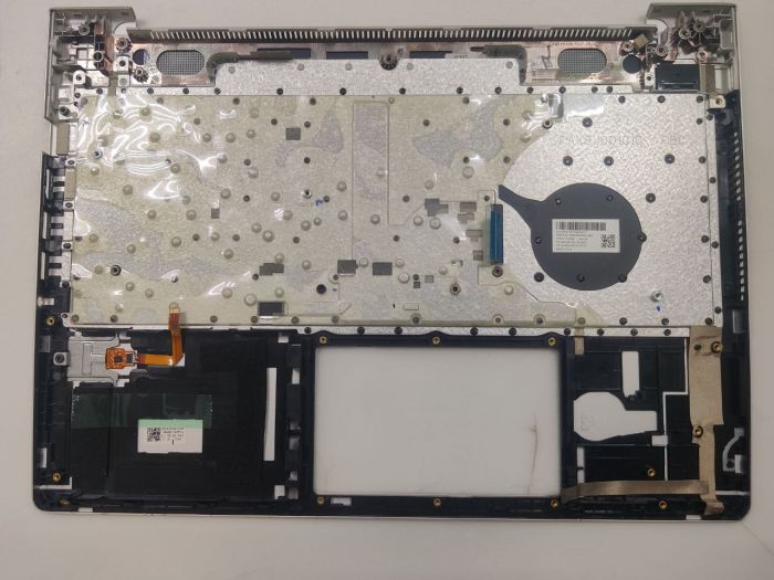 Верхняя часть корпуса (Топкейс) с клавиатурой для ноутбука HP ProBook 440 G6 со сканером отпечатка пальца