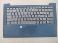 Верхняя часть корпуса (топкейс) с клавиатурой для Lenovo IdeaPad 5 14 14IIL05 синий
