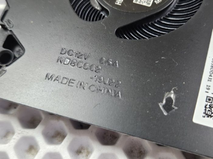 Вентилятор для ноутбука HP Omen 15-ek GPU 12V