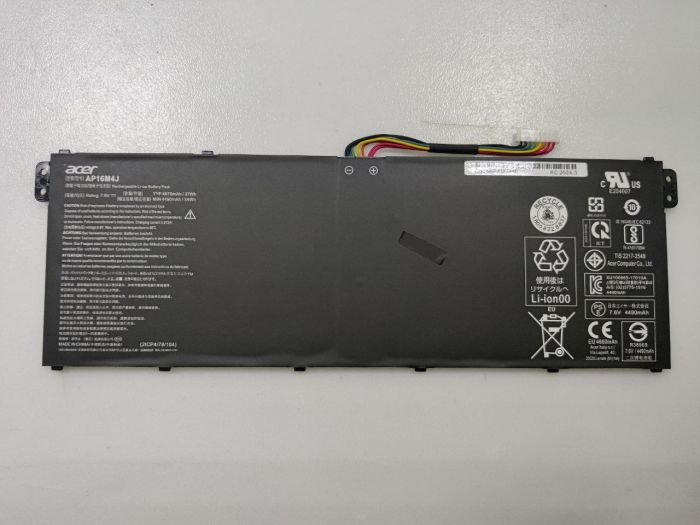 Аккумулятор для ноутбука Acer A315-51, A114-31, A314-21, A314-31, A315-21, A315-31, A315-51, A515-51 (AP16M4J)