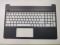 Верхняя часть корпуса (топкейс) для HP 15s-eq черный без клавиатуры