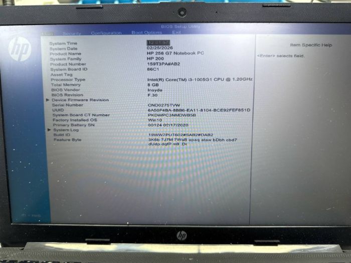 Материнская плата для HP 15-DA i3-10110U LA-J951P UMA