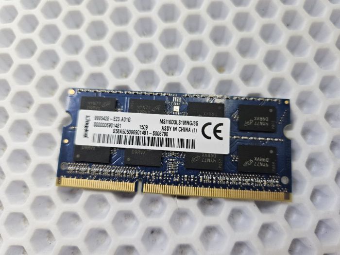 Оперативная память 8Gb Kingston MSI16D3LS1MNG/8G DDR3 1600 SODIMM