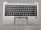 Верхняя часть корпуса (топкейс) для HP ProBook 440 G10 445 G10 с подсветкой, серебро