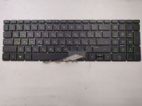 Клавиатура HP Pavilion Gaming 15-dk 15-cx зеленая