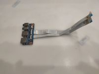 Дочерняя плата c USB и аудио 6-71-W6508-D07 Dexp W650SF W650SH W650SB и шлейфами подключения
