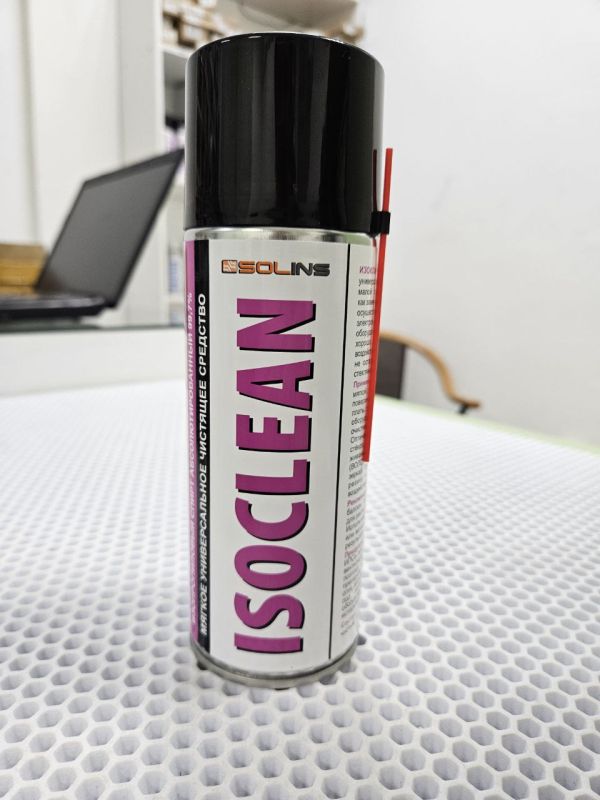 ISOCLEAN Отмывочная жидкость Solins Isoclean, изопропанол, объем 400мл