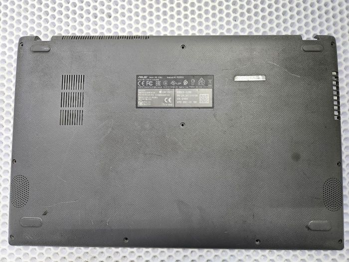Нижняя часть корпуса (поддон) для ноутбука Asus VivoBook X509J  3DXKRBAJN10 серый (потертости, царапины)