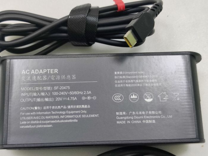 Блок питания TYPE-C  20V 4.75A 95W