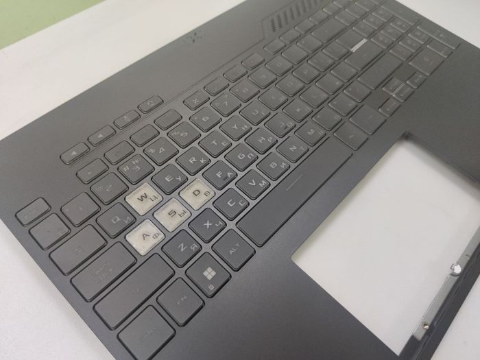 Верхняя часть корпуса (топкейс) с клавиатурой для Asus TUF Gaming FX507 FA507 с RGB подсветкой, 90Wh
