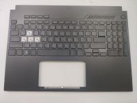 Топкейс с клавиатурой для Asus TUF Dash F15 FX517 с белой подсветкой