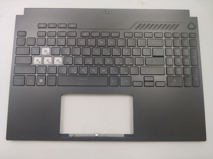 Топкейс с клавиатурой для Asus TUF Dash F15 FX517 с белой подсветкой