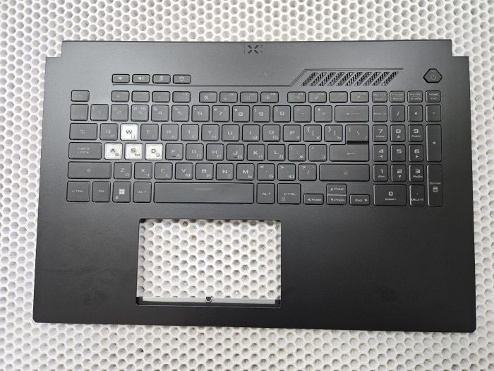 Верхняя часть корпуса (топкейс) для ASUS TUF Gaming F17 FX707 с клавиатурой RGB для версии 90Wh