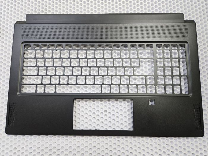 Верхняя часть корпуса (Топкейс) для ноутбука MSI Stealth GS76 MS-17M1 без клавиатуры, металлический, черный