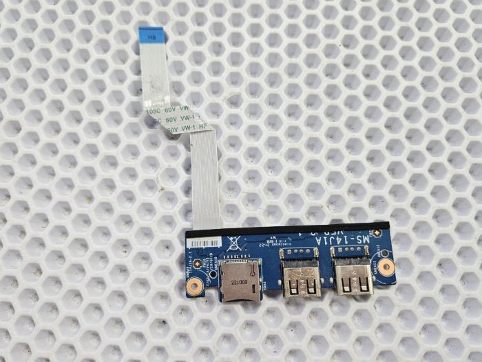 Дочерняя плата с USB ms-14j1a ver 2.1 для MSI Modern 14 C12M-233XRU, совместима с MSI Modern 15 B12M-210RU
