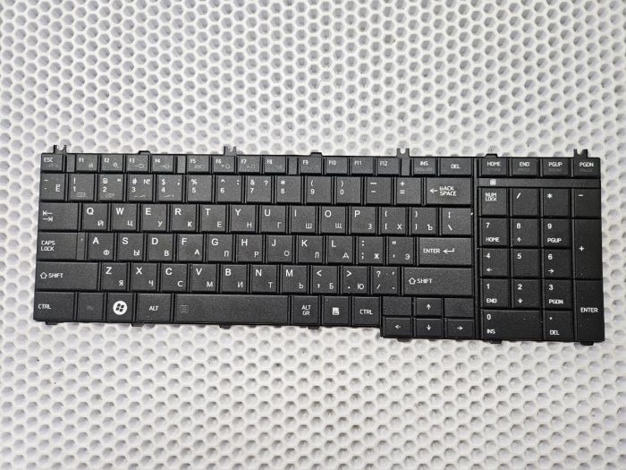 Клавиатура для ноутбука Toshiba С650, C660, L650 черная, бу, ориг