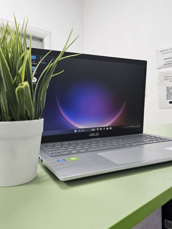 ноутбук Asus X515J SSD 256 ГБ ОЗУ 8 ГБ Intel Pentium 6805 NVIDIA GEFORCE MX130