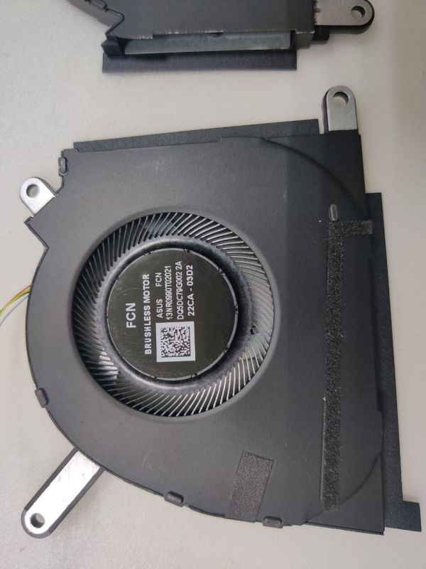 Комплект вентиляторов для Asus FX517 12v CPU+GPU